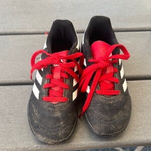 Adidas Soccer cleats Black and Red
